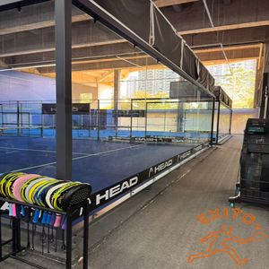 ÉXITO 2025 Nuevo Diseño Fabricante de Canchas de Pádel Pista de Pádel Panorámica con Instalación Disponible en Acero Inoxidable 304 - Product Image 5