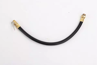 SEAPENG Tuyau de gonflage de pneu 520 mm avec embout en laiton à verrouillage, en caoutchouc de silicone souple et flexible, haute pression, pour réparation d'urgence Aeolus