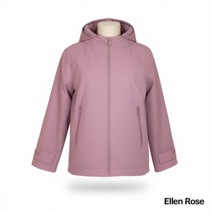 Giacca Reversibile con Cappuccio da Donna Ellen Rose FD-18 S-3XL, Cappotto Leggero per Uso Casual - Product Image 3
