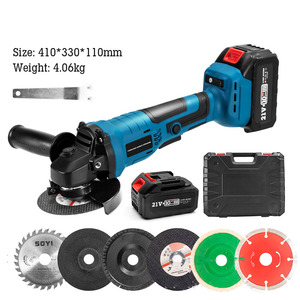 Rechargeable Household Angle Lithium Cutting Machine Grinding 21v Brushless High-power N327 Rechargeable Household Angle - Product Image 4