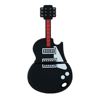 Desain Promosi 3D Vivid PVC karet lembut PVC Coke mobil hewan gitar Usb Flash Drive Thumb Drive biola 32gb Usb flashdisk