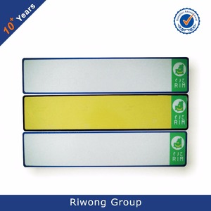 Plaques d'<span class=keywords><strong>immatriculation</strong></span> vierges en aluminium, de haute sécurité, 20 pièces - Product Image 5