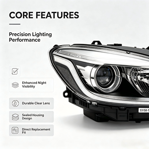 Conjunto de Faro Delantero Izquierdo (Lado del Conductor) para <span class=keywords><strong>Honda</strong></span> OEM 33150-TXE-H01, Repuesto de Iluminación Automotriz - Product Image 2