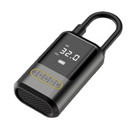 Pompe électrique intelligente automatique pour gonfler les pneus de bicyclette et de moto, indicateur de puissance, mini pompe à air portable