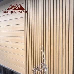 Panel de Pared Exterior Resistente Wayon, Revestimiento de Madera Plástica Compuesta (WPC) Impermeable, para Decoración de Fachadas de Jardín - Product Image 6