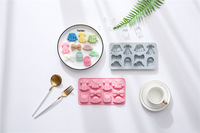 Moules à gâteau en silicone à thème fille, de qualité alimentaire, réutilisables, mignons, en silicone magnétique, pour chocolat, bonbons et glaces, moule DIY