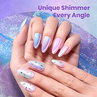 Oeil de chat caméléon vert rose bleu violet sirène magnétique tremper UV Gel vernis à ongles ensemble pour salon et bricolage manucure bouteille emballage
