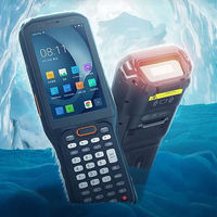 Ordinateur mobile industriel portable Android 10 Octa-core 2,2 GHz, 4G+64G, écran 4 pouces, appareil photo 13MP pour données 1D/2D QR