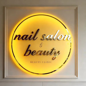 Custom Interior Backlit Business Company logo <b>Sign</b> Illuminated 3d Acrylic <b>Light</b> Logo <b>Led</b> <b>Sign</b> for Indoor Outdoor Wall Signage - Product Image 5