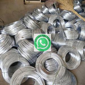 Fil plat galvanisé de calibre 20-22 Fil de reliure trempé à chaud pour la construction Pliage disponible Acier à faible teneur en carbone de différentes tailles - Product Image 2