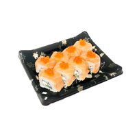 Japanischer Einweg-Sushi-Behälter im Boot-Design für Takeaway und Aufbewahrung