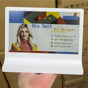 Pantalla Digital de Doble Cara con Tinta Electrónica EPD, Señalización Digital para Oficina, NFC, Reserva Electrónica de Conferencias, Operación por Aplicación, Sistema ESL, Lector Electrónico - Product Image 1
