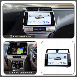 Marco de Radio Android para Auto a Buen <span class=keywords><strong>Precio</strong></span> para <span class=keywords><strong>TOYOTA</strong></span> PRADO <span class=keywords><strong>Land</strong></span> <span class=keywords><strong>Cruiser</strong></span> Prado, Marco para Panel de Tablero, Panel de Fascia para Auto - Product Image 4