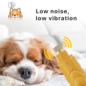 Lime à ongles électrique sans fil personnalisable, nouveau style, 2 vitesses réglables, lime à ongles pour chats et chiens avec lumières LED - Product Image 5