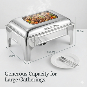 سخان طعام مستطيل الشكل للبوفيهات بسعر الجملة، موقد بوفيه للحساء الساخن، سخان طعام هيدروليكي مستطيل الشكل - Product Image 6