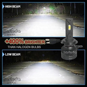 ไฟหน้า LED H1 LED 6000K สำหรับรถยนต์ลำแสงต่ำ9005 9006 9012 H3โลโก้ที่กำหนดเองในจีน - Product Image 5