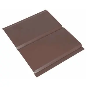 4'' 3-Panel Soild/Center Vented/Full Vented Brown Color Aluminum Soffit