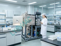 Lyophilisateur à l'échelle pilote LYOPRO-2.0, lyophilisateur pour le développement de procédés de peptides