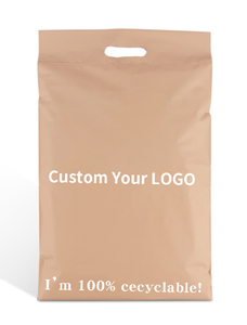 Sacs de Courrier Noirs Recyclés Personnalisés avec Logo Imprimé pour Expédition de Vêtements – Enveloppes Polyvalentes pour Envois Postaux - Product Image 2