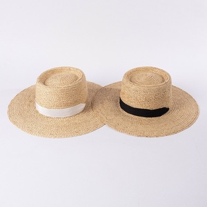Женская соломенная шляпа с выпуклой короной - Product Image 6