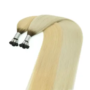 Nieuwe Geniale Wefts Kunnen Worden Gesneden Loc Extensions Menselijk Haar Inslag Human Hair Extensions