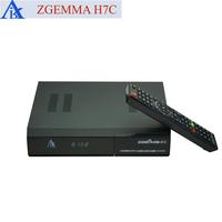 Decodificador de TV 4K satélite + caja de TV doble terrestre/por cable DVB s2x/S2 + doble DVB T2/c zgemma h7c compatible con CI Plus y CA
