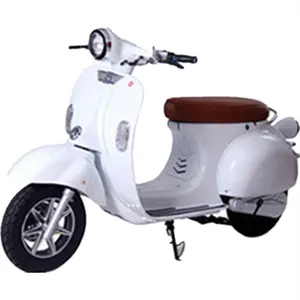 2022 HOT SALE China Factory supply E-scooter 60V 20Ah 14 inch Electric Motorcycle Vintage style two wheel electric scooter