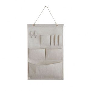 Minimalist Durable Foldable Fabric Wall Organizer with Multiple Pockets for <b>Storage</b> and Closet Use - Product Image 1