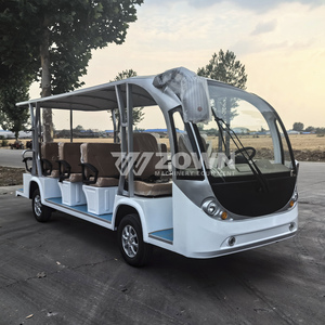 Carros Turísticos Eléctricos ZOWN de Gran Tamaño, Autobús de 60 km/h, Batería de Plomo-Ácido, Color Personalizado, para Hoteles y Resorts, 8-23 Plazas, 2 Años de Garantía - Product Image 6
