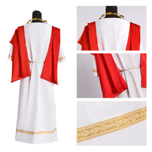 Disfraz <span class=keywords><strong>de</strong></span> Príncipe Samurái Egipcio Blanco Heroico para Niños, Disfraz <span class=keywords><strong>de</strong></span> Halloween para Niños - Product Image 3