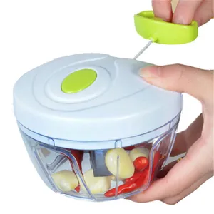 Multifunctionele Hoge Kwaliteit Nieuwe Hoge Speedy Ontwerp Groente Fruit Twist Shredder Handmatige Vleesmolen Chopper Knoflook Cutter