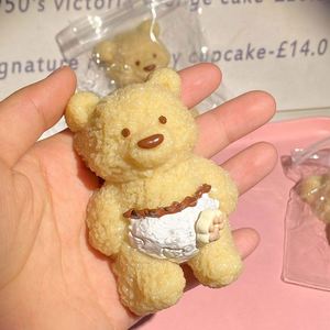 ตุ๊กตาหมีน่ารัก TPR บีบเล่นได้ ของเล่นคลายเครียด ลูกบอลสัมผัสแปลกใหม่สำหรับเด็กชายและเด็กหญิง ลูกบอลยืดหยุ่นสำหรับเล่นเสริมพัฒนาการ ของขวัญ - Product Image 5