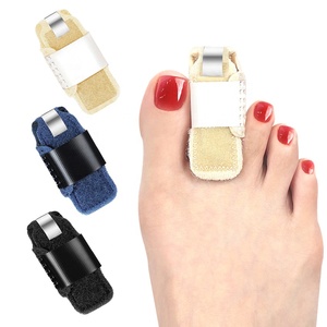Attelle de doigt, manchon souple d'immobilisation attelle de main anneau de Support réutilisable Index cassé stabilisateur attelle de doigt en métal protecteur - Product Image 1