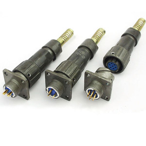 ขั้วต่อไฟฟ้า CSP FQ14 ปลั๊กอากาศยาน 3TK ตัวเรือน PBT สำหรับใช้งานในอุตสาหกรรม - Product Image 1