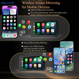 جالوب سبريت اللاسلكية كاربلاي دراجة نارية لتحديد المواقع والملاحة 5 بوصة الروبوت السيارات IP67 للماء لوحة القيادة الرقمية 1 سنة 5 سنوات - Product Image 3