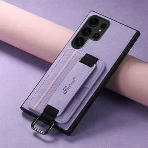 Étui en cuir PU pour <span class=keywords><strong>Samsung</strong></span> <span class=keywords><strong>Galaxy</strong></span> S26 S25 S24 S22 S23 Note 20 Ultra Plus, avec support, dragonne et pochettes pour cartes de crédit - Product Image 5