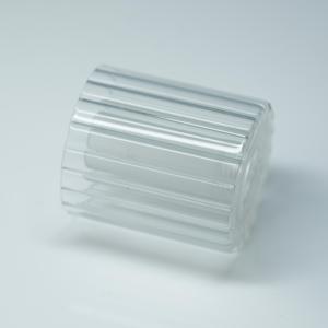 Boglass hai lớp sọc cao ống thủy tinh borosilicate Chụp đèn cho tường Đèn mặt dây đèn với phun cát và sơn - Product Image 2