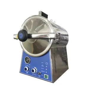 Esterilizador a vapor de mesa para instrumentos cirúrgicos, esterilizador médico de 16 litros, garrafas esterilizadas com dispositivo de autoclave