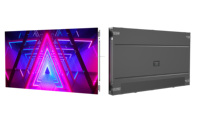 WS Panel layar LED Mint, dalam ruangan 4K/8K instalasi tetap 600x337.5mm untuk iklan stasiun TV Studio P1.25/P1.56/P1.87 3 tahun