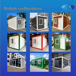 Venta directa de fábrica Sitio personalizado Uso portátil Tablero Casa Combinación Móvil Prefabricado Contenedor Casas para exteriores - Product Image 6