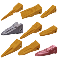 9W8552RC J550 Dents de godet en acier moulé pour pelle hydraulique CAT 345, Pièces GET