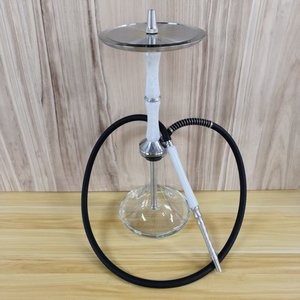 Oferta Especial: Set de Hookah de Acero Inoxidable Alemán <span class=keywords><strong>Ocean</strong></span> Hookah de 56cm, Tamaño Grande, para Salón de Fumadores, Chicha de Alta Calidad - Product Image 6