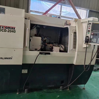 Máquina rectificadora cilíndrica CNC de ultra precisión E Tech OCD2040 para rectificado de círculos exteriores de alta precisión en ejes largos