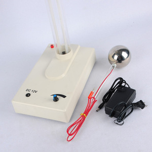 Paradigma electrostático de Van de Graaf, generador de Van de Graaf, descarga por punta, electricidad estática inicial, chispas voladoras, descarga eléctrica - Product Image 2