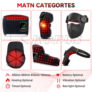 Fabricant OEM ODM d'appareils de thérapie par lumière rouge et infrarouge proche portables, ceintures, enveloppements pour genoux et épaules, casques et masques - Product Image 3