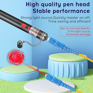 Pena Uji Serat Optik COMPTYCO AUA-G5-G50MW Sumber Cahaya Merah Detektor Titik Putus Pena <span class=keywords><strong>Laser</strong></span> <span class=keywords><strong>VFL</strong></span> 5-50km Pencari Kesalahan Visual - Product Image 3
