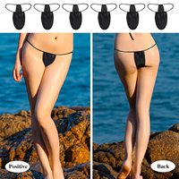 Celana dalam G-String renda seksi wanita, warna-warni ukuran bebas celana dalam kain tenun kemasan pakaian tidur Tanga Lingerie