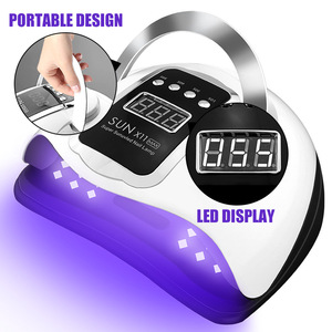 Profession elle <span class=keywords><strong>Sun</strong></span> X11max Nagel maniküre Schnellt rockner UV LED Nagel lampe Auto Sensor Maniküre Pediküre Salon - Product Image 5