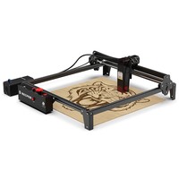 Machine de gravure laser Mecpow X3 Pro 10W avec kit pompe à air, verrouillage de sécurité, arrêt d'urgence, détection de flamme