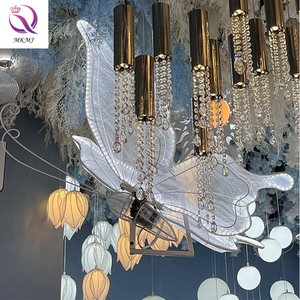 Decorazione Matrimoniale, Luci a Farfalla Elettriche Apribili e Chiudibili, Illuminazione Colorata per Corridoio Nuziale, Lampadario a Soffitto - Product Image 3